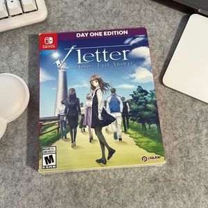 Nintendo Switch Root Letter: Last Answer Day One Edition - Blue and Green